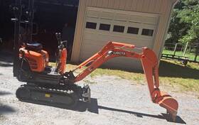K008-t3 Kubota 2021 Mini Excavator With 16 Inch Bucket
