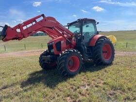 M7-152 Kubota 2020 Tractor With Bucket/pallet Forks/bale Spear 150hp Mfwd 920 Hrs