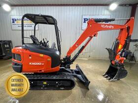 Kx030-4 2024 Kubota Orops Straight Blade Thumb Mini Compact Track Excavator