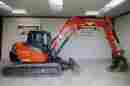 Kxo8o-4r3a Track Excavator Kubota 2014 Cab Angle Blade 1550 Hours