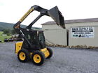L150 New Holland Super Boom Rubber Tire Skid Steer Loader Cab