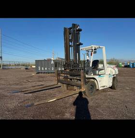 L1f6f70v Nissan Unicarrier Forklift 15 000lbs Diesel