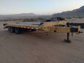 L2024 1997 Landall Equipment Trailer