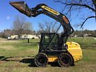 L225 New Holland Skid Steer Enclosed Cab Heat Radio