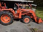 La400 L2550 Kubota Tractor With Front Bucket Hours