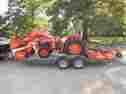 L4400d Kubota 4wd Tractor Loader 2012 Model Trailer And Equipment Hydrostatic