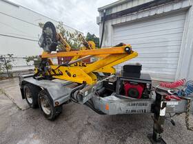 La16k Cable Trailer 2014 Reelstrong Hydraulic Self Loading