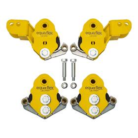 Lippert Components 850717002756 Equa-flex Rubberized Equalizer Rv Triple Axle Kit 3 000 To 6 Lbs
