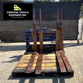 Lp8c-c5b0-c Rightline Single-double Pallet Forklift Attachment Class Iii