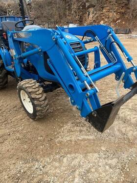 Xg3032 Ls Xg Series Tractor With Rhino Rotary Cutter And Front End Loader