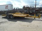 Lt-1418-wl Butler Used Lb Ft Steel Tilt Deck Tandem Axle Trailer