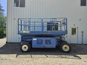 Lx31 Scissor Lift - Upright Dual Fuel All-terrain 4-wheel Drive