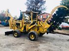M-475 Vermeer Articulating Rock Saw Trencher Dozer Blade Backhoe Combo Diesel