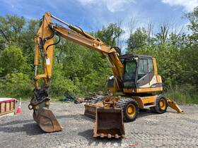 M1700c-2 2011 Hydrema Wheeled Excavator Tractor Cab Hyd Q/c Bucket Blade Bidadoo