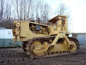 M594c 1976 Caterpillar D9h M594 Pipelayer Full Hydraulic D353 Cat Midwestern 3 Stick