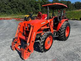M6060d 2017 Kubota 4wd Diesel Tractor Utility Ag Farm Front Loader Pto Bidadoo