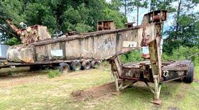 M747-het M747 60 Ton Tank Retriever 4 Axle Trailer Low Boy Flat Bed