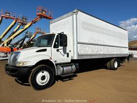 Ma025 2017 International S/a 26ft Dry Box Delivery Van Truck 6.7l Cummins Bidadoo