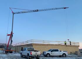 Ma21 Potain Igoma 21 Self-erecting Tower Crane