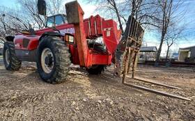Mt1745hslt Manitou 2004 Telehandler 4wd 6 901 Hrs 55ft Max Height Stock#343100