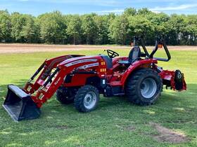 1840e Massey Ferguson 2021 40hp Tractor 160 Hours With Hydrostatic Transmission