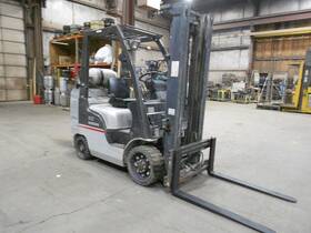 Mcpl02a28lv 2007 Nissan Model 5 500# 5500# Lpg Cushion Tired Forklift