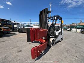 Mcu1f2a30lv Nissan 4 095 Forklift Lift Truck Hyd Barrel Attachment Lpg Bidadoo