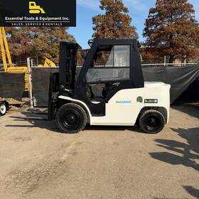 Md1f4f40v 2019 Unicarriers 8 000 Lbs. Pneumatic Cab Heat Diesel Forklift