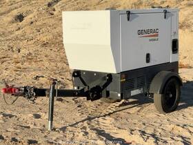 Mdg25 2019 Generac Magnum S/a 20kw Towable Generator Genset 25kva Isuzu Bidadoo