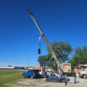 Mds-6000 2012 Skylift Backyard Digger Derrick 48ft Track Machine Kubota Dsl 6000#