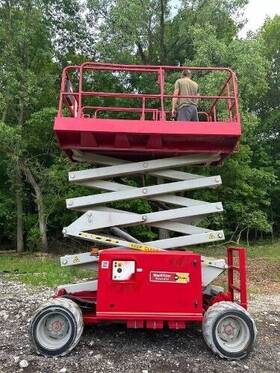 3772 Mec 2008 Es Scissor Lift