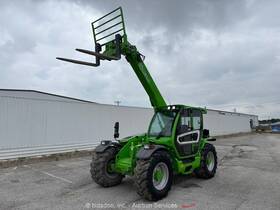 Mf34.7 2022 Merlo Cs 22 7 000lbs Telescopic Reach Forklift Aux Hyd Cab Bidadoo
