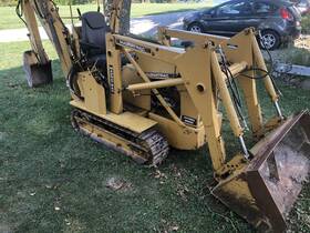 Mh5000 Struck Magnatrac Loader Backhoe Mini Dozer
