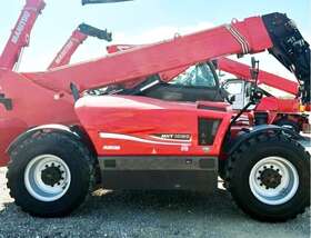 Mht10130 2021 Manitou 30000 Lb Diesel Enclosed Cab With Heat/ac Telehandler