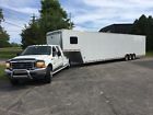 Millenium Silver Enclosed Gooseneck Cargo Extra High