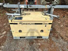 Mlt5060 Magnum Mil Diesel Generator Light Tower With 756 Original Hours