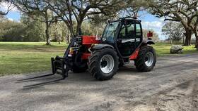 Mlt627t 2012 Manitou Telehandler - Telescopic Forklift 4x4x4 A/c Cab Quick
