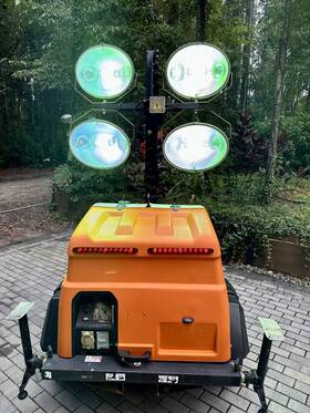 Mlt6s Generac 6 Kw Portable Generator Light Tower With Kubota Diesel Engine