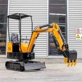 Ms10h 1t Mini Excavator With Rato Epa Gas Engine Compact Crawler Machine For Digging