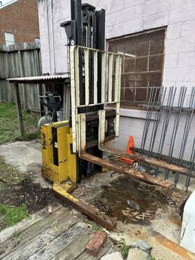 Msw030scn12tv083 Yale Walkie Pallet Stacker Walk Behind Forklift