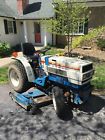 Mt160d Mitsubishi Diesel Tractor Drive Mower Deck Runs Great