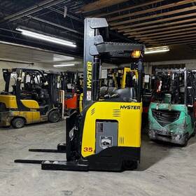 N35zr2 2020 Hyster 3500lbs Used Reach Forklift 36v Sideshift 8275 Hours