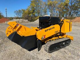 Sp6016trx New Carlton Self Propelled Stump Grinder Remote 54 Hp Gas Engine