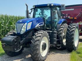 343017 New Holland T7060 2010 Tractor 210hp 4wd 2 650 Hours Rear Pto Stock#343017