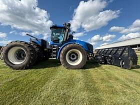 342916 New Holland T9.480 2022 Tractor 480hp Mfwd 1 637 Hours Heat/ac/gps Stock#342916