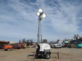Nl5000 2016 Allmand Towable Light Tower 8kw Generator 600k Lumens Bidadoo
