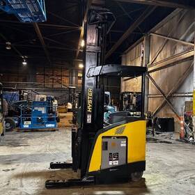 Nr45ezr3 2018 Hyster 4500lbs Used Reach Forklift 321 Inch Lift Sideshift