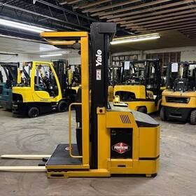 Os030ef 2019 Yale 3000lbs Used Order Picker Triple Mast Cusion Tires 4013hrs