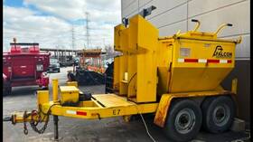 P2p1xid 2017 Falcon Rme Asphalt Hot Box Dump Trailer Recycler Melter Patcher Propane