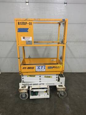 Pa-1027 2018 Hybrid 10 Around Electric Personnel Scissor Lift